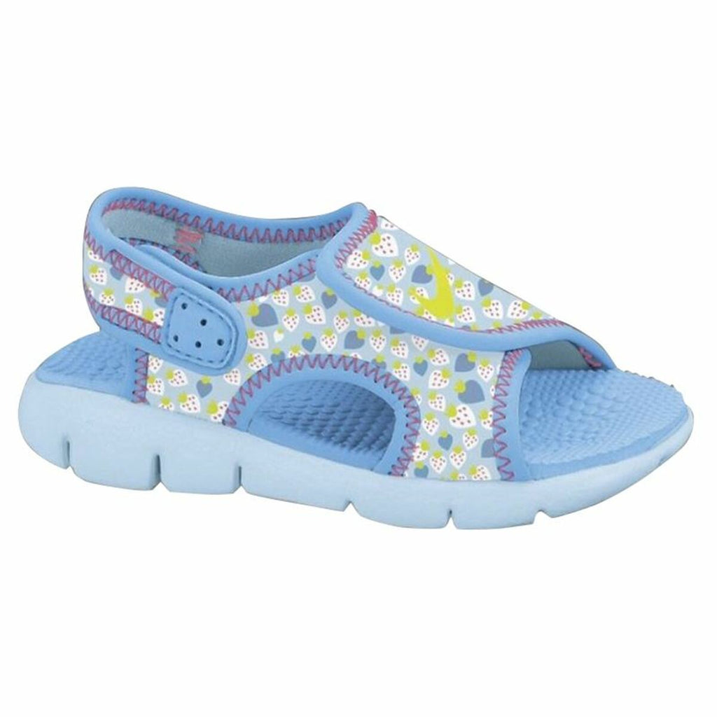 Nike Children Sunay Adjust 4 Kids' Flip-Flops - Blue - product view 4