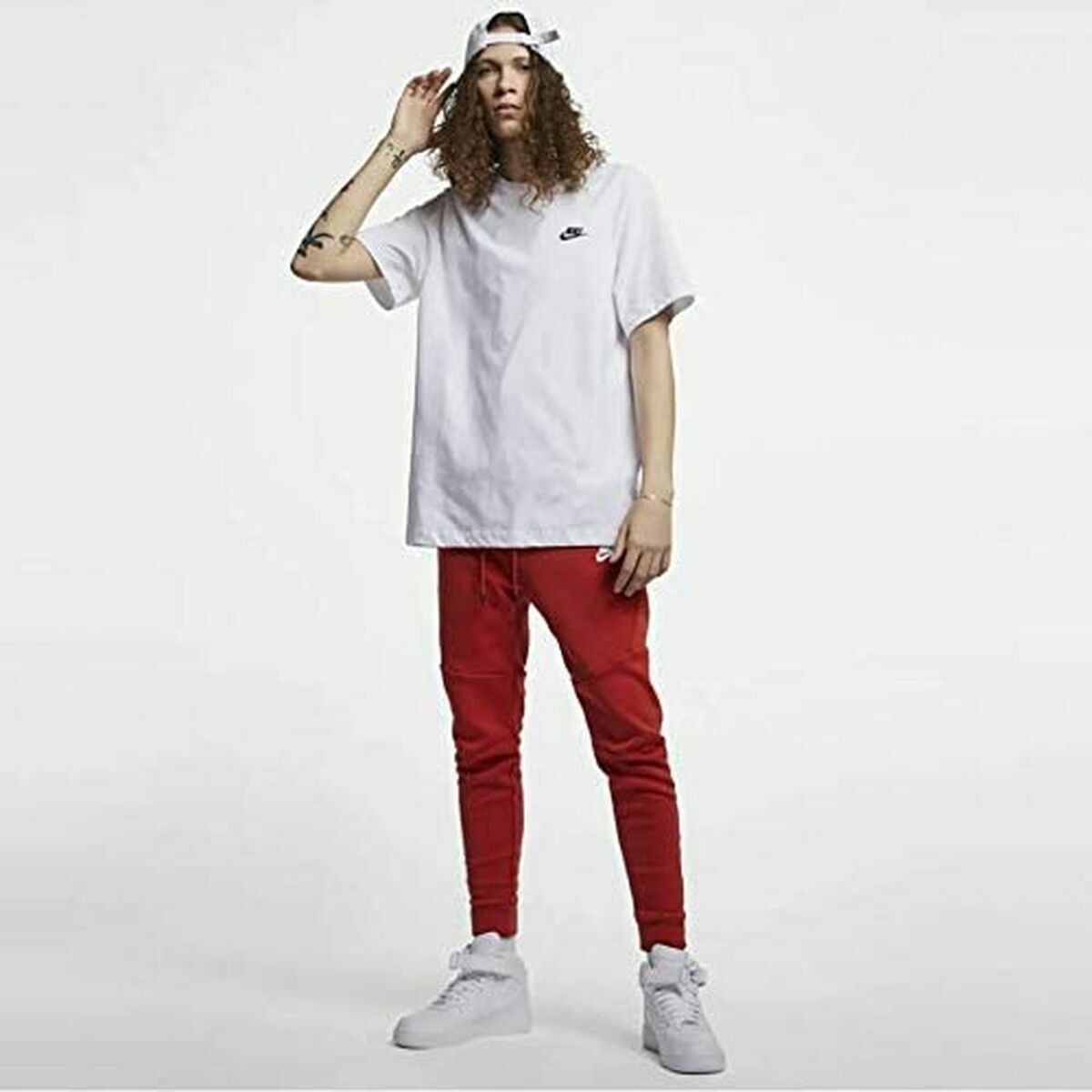 Nike AR4997 101 Men's T-Shirt - White - product view 19