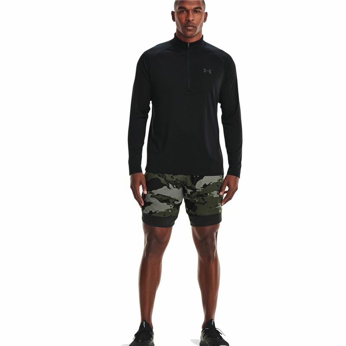 Men’s Long Sleeve Shirt Under Armour Tech Black
