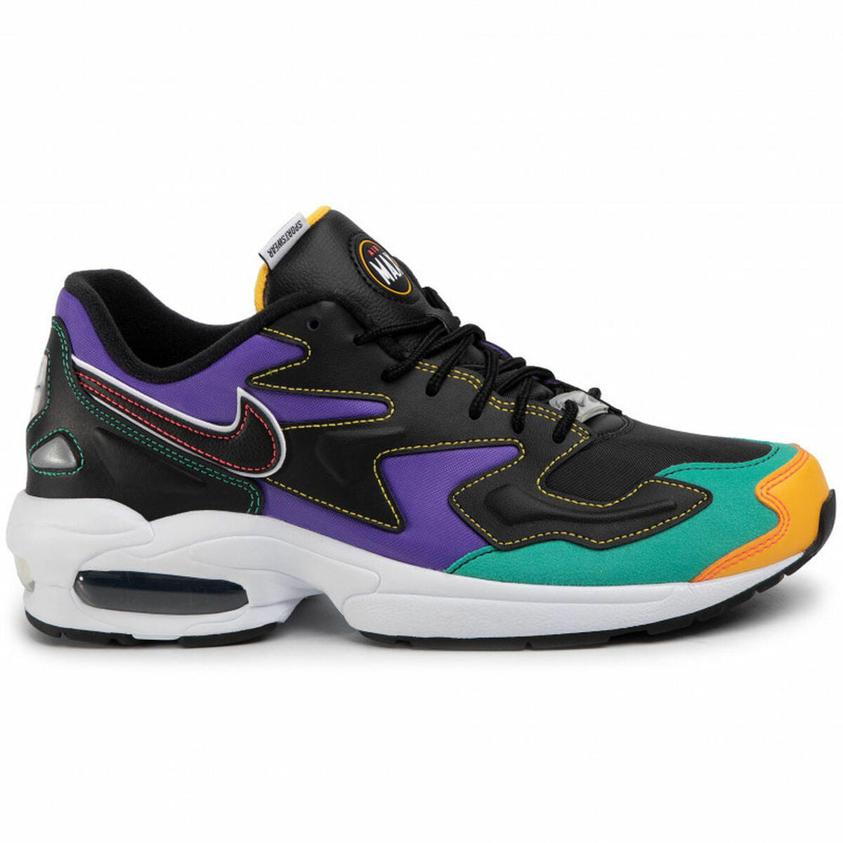 Nike AIR MAX2 Light PRM BV0987 023 Men's Trainers - Black - product view 2