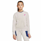 Nike Hoodless Heritage Kids' Sweatshirt - Beige - product view 29