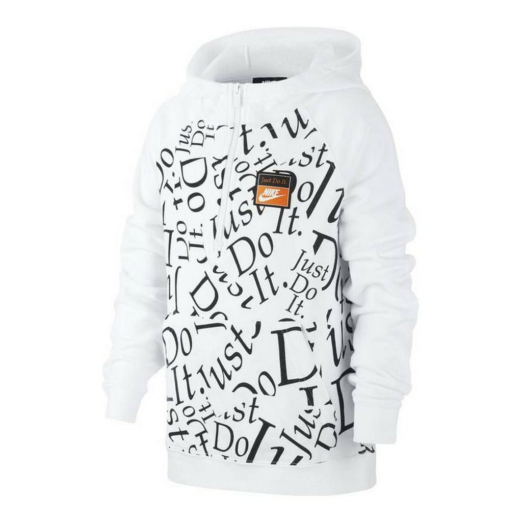 Nike Just Do It Kids' Sweatshirt - White - S6405013