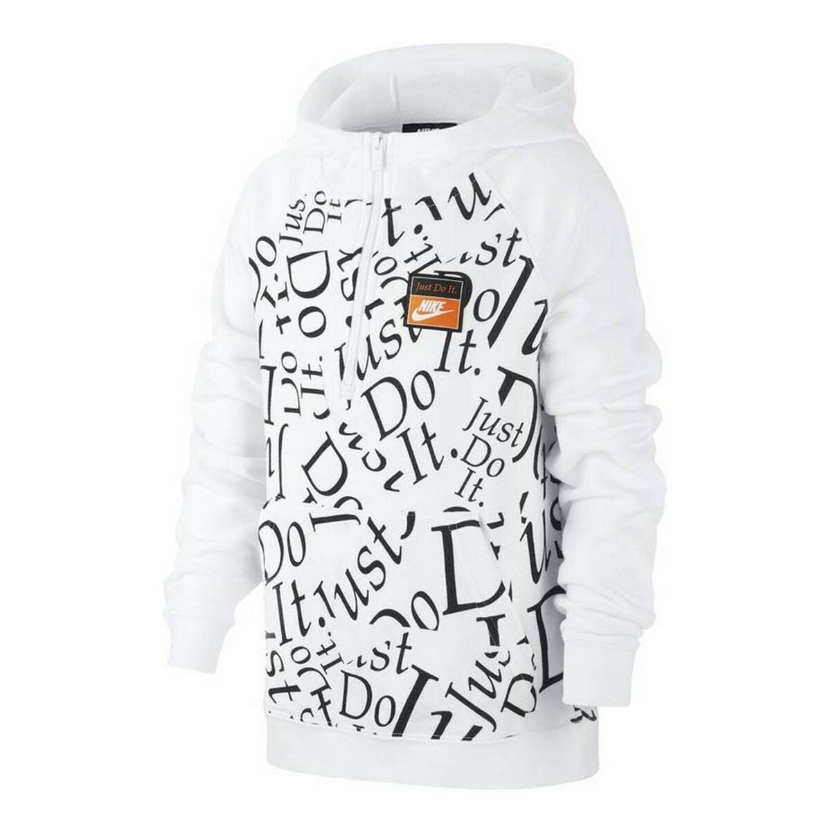 Nike Just Do It Kids' Sweatshirt - White - S6405013