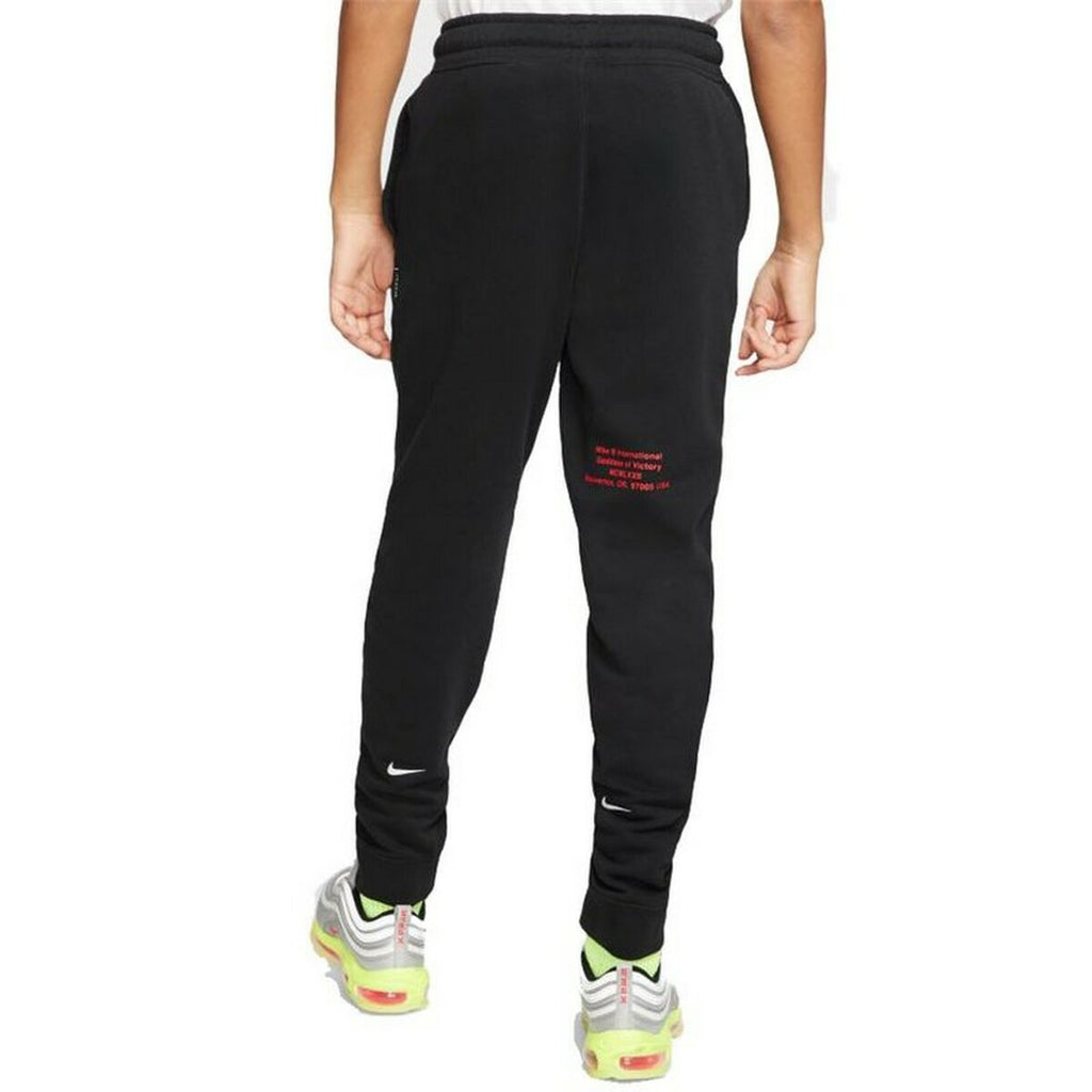 Nike Swoosh Kids' Track Pants - Black - S6432119 - product view 18