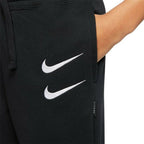 Nike Swoosh Kids' Track Pants - Black - S6432119 - product view 14