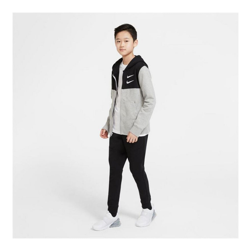 Nike Swoosh Kids' Jacket - Dark grey - product view 8