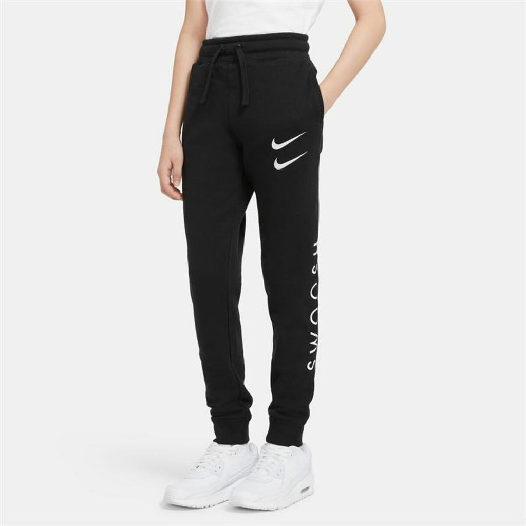 Nike Swoosh Kids' Shorts - Black - product view 28