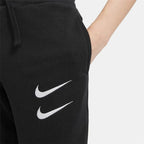 Nike Swoosh Kids' Shorts - Black - product view 14
