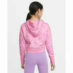 Nike Hooded Print Kids' Sweatshirt - Pink - product view 20