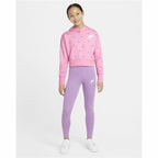 Nike Hooded Print Kids' Sweatshirt - Pink - product view 18