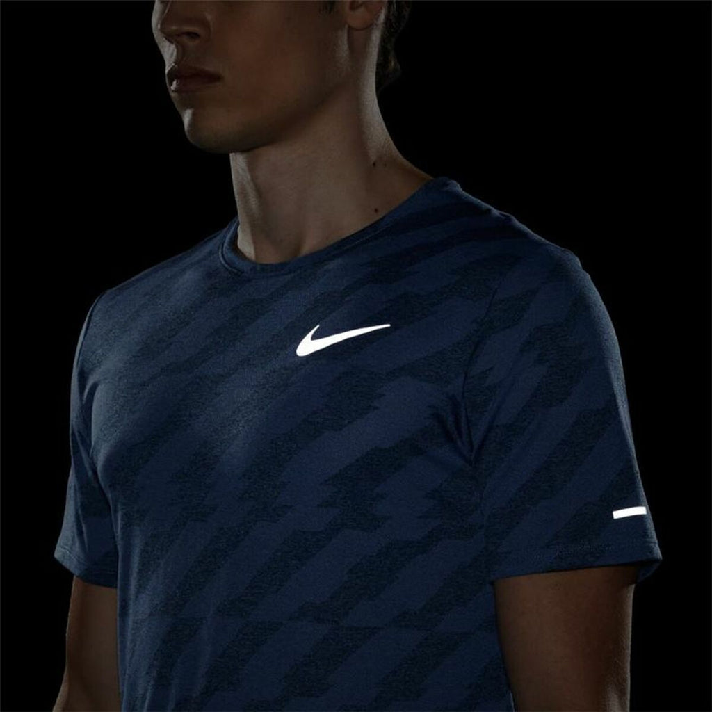 Nike Dri-FIT Miler Future Fast Men's T-Shirt - Blue - product view 14