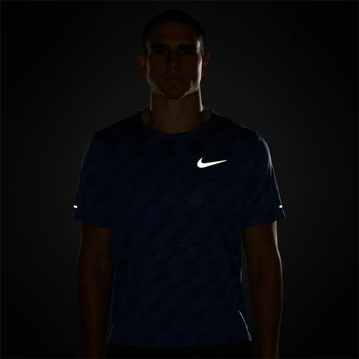 Nike Dri-FIT Miler Future Fast Men's T-Shirt - Blue - product view 11