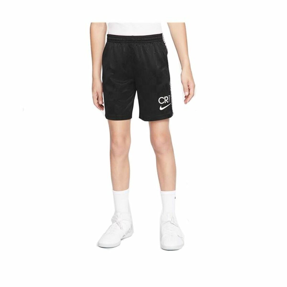 Nike Dri-FIT CR7 Football Kids' Shorts - Black - product view 21