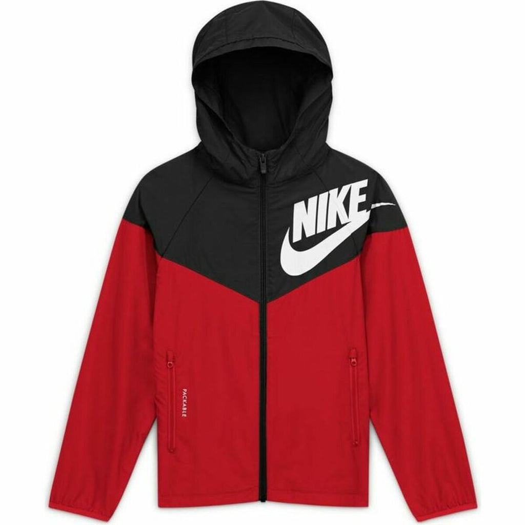 Nike Sportswear Windrunner Kids' Jacket - Red