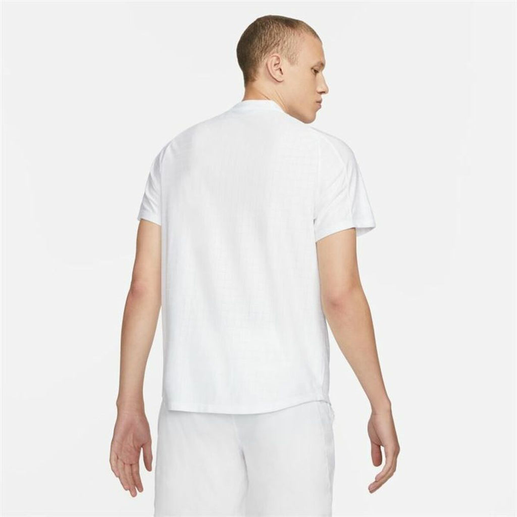 Nike Short Sleeve Court Dri-FIT Advantage Men's Polo Shirt - White - product view 16