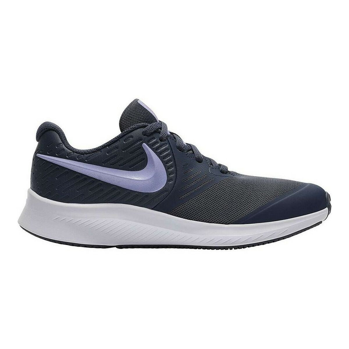 Nike STAR Runner 2 AQ3542 406 Kids' Trainers - Navy