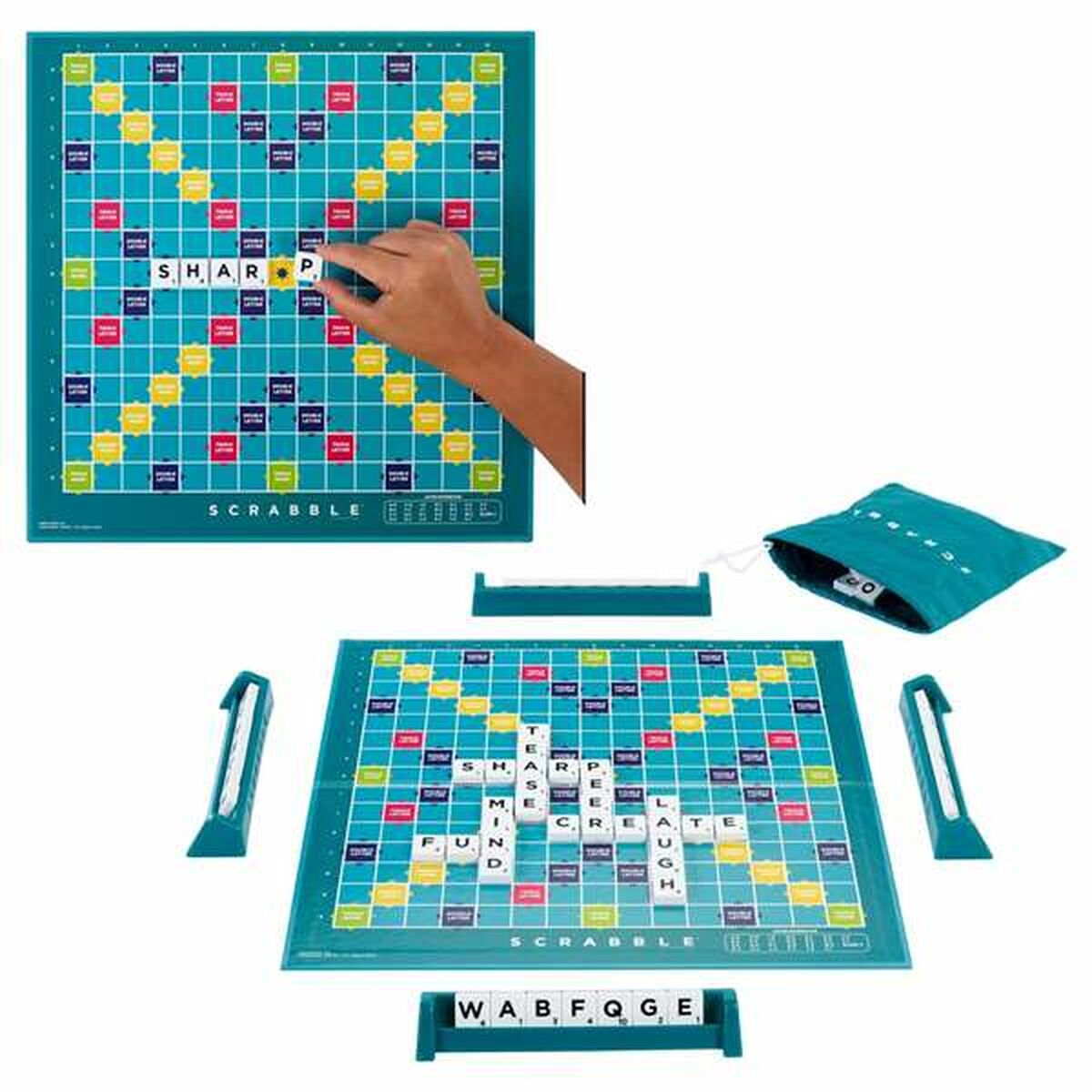 Mattel Brettspiel Scrabble ES – Produktansicht 5