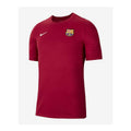 Nike Short-sleeved Football Shirt Strike FC Barcelona Men's Shirt - Dark Red