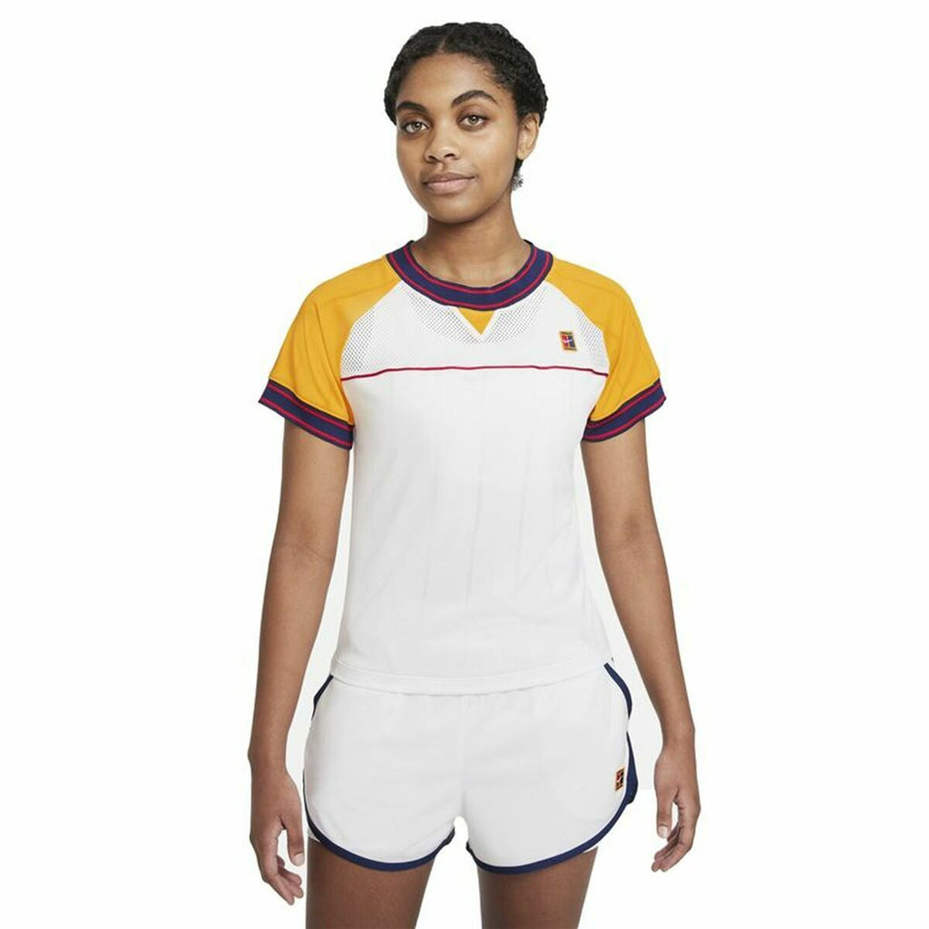 Nike Court Dri-FIT Slam Women's T-Shirt - White - product view 2