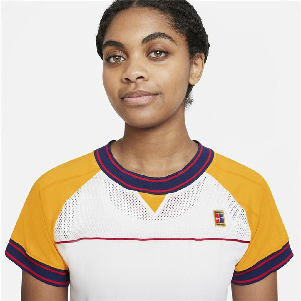 Nike Court Dri-FIT Slam Women's T-Shirt - White - product view 7