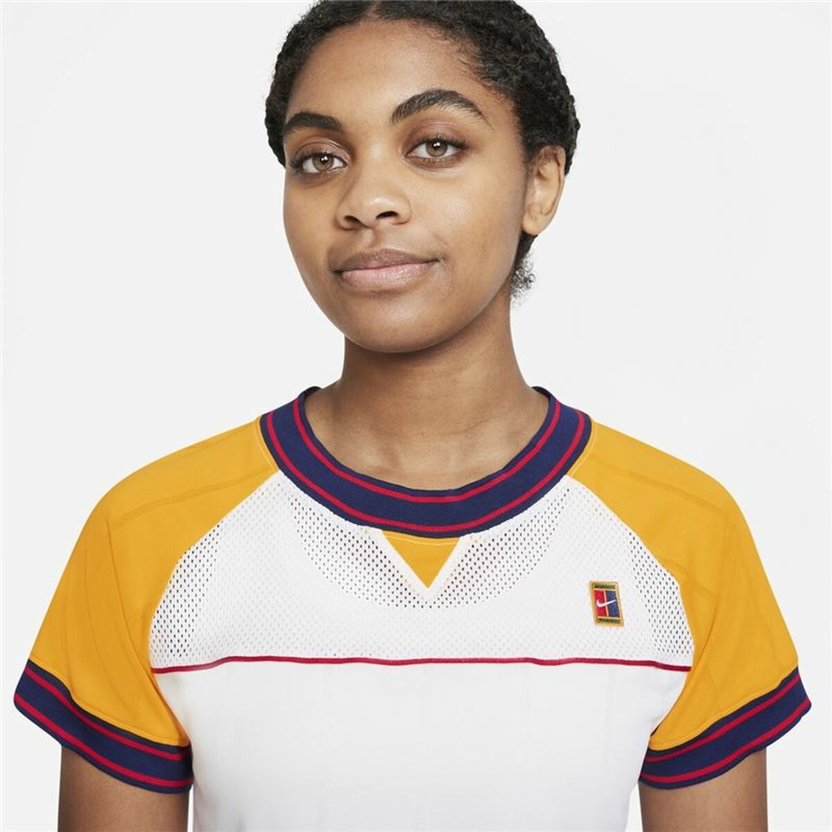Nike Court Dri-FIT Slam Women's T-Shirt - White - product view 7