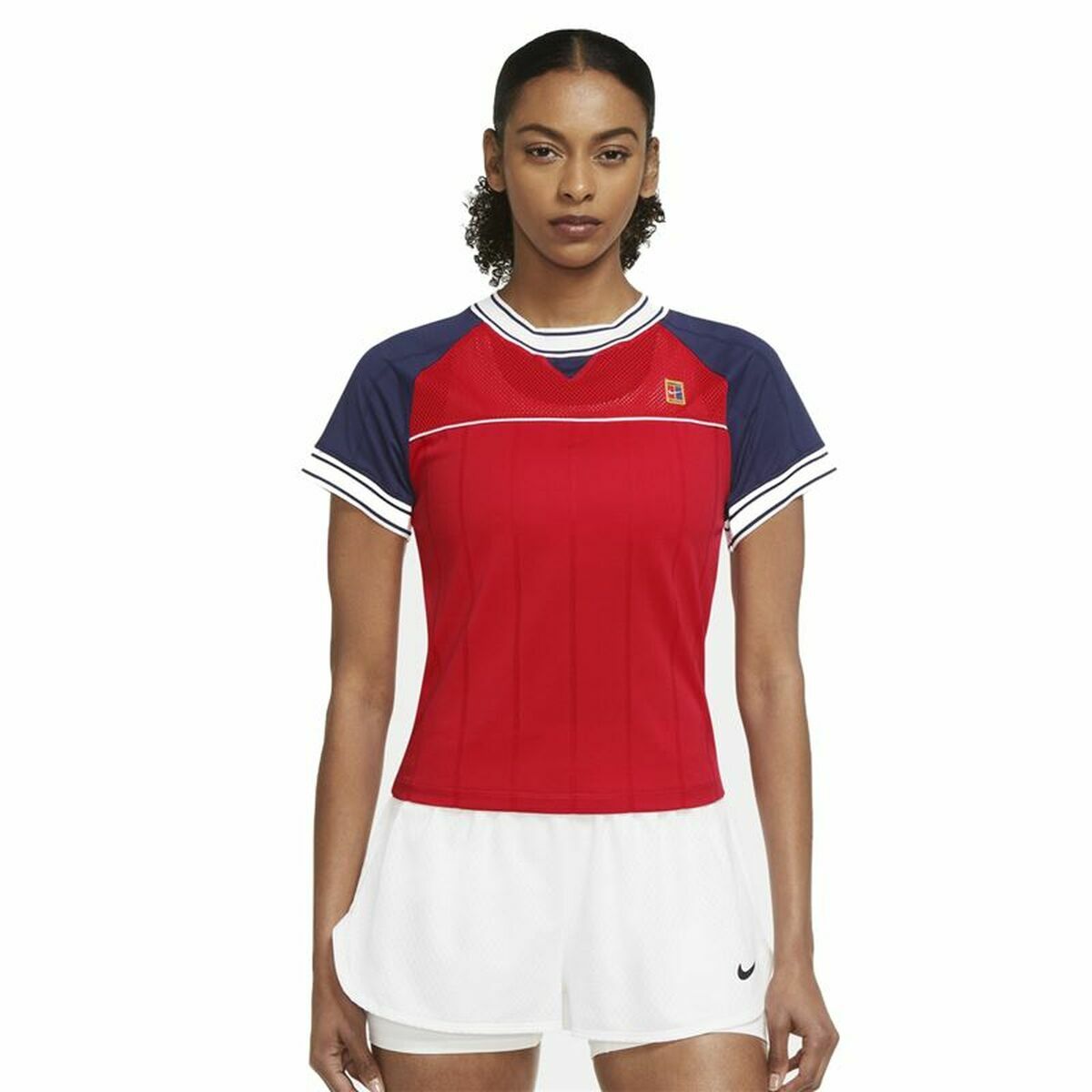 Nike Tennis Red Women's T-Shirt - Blue - product view 2
