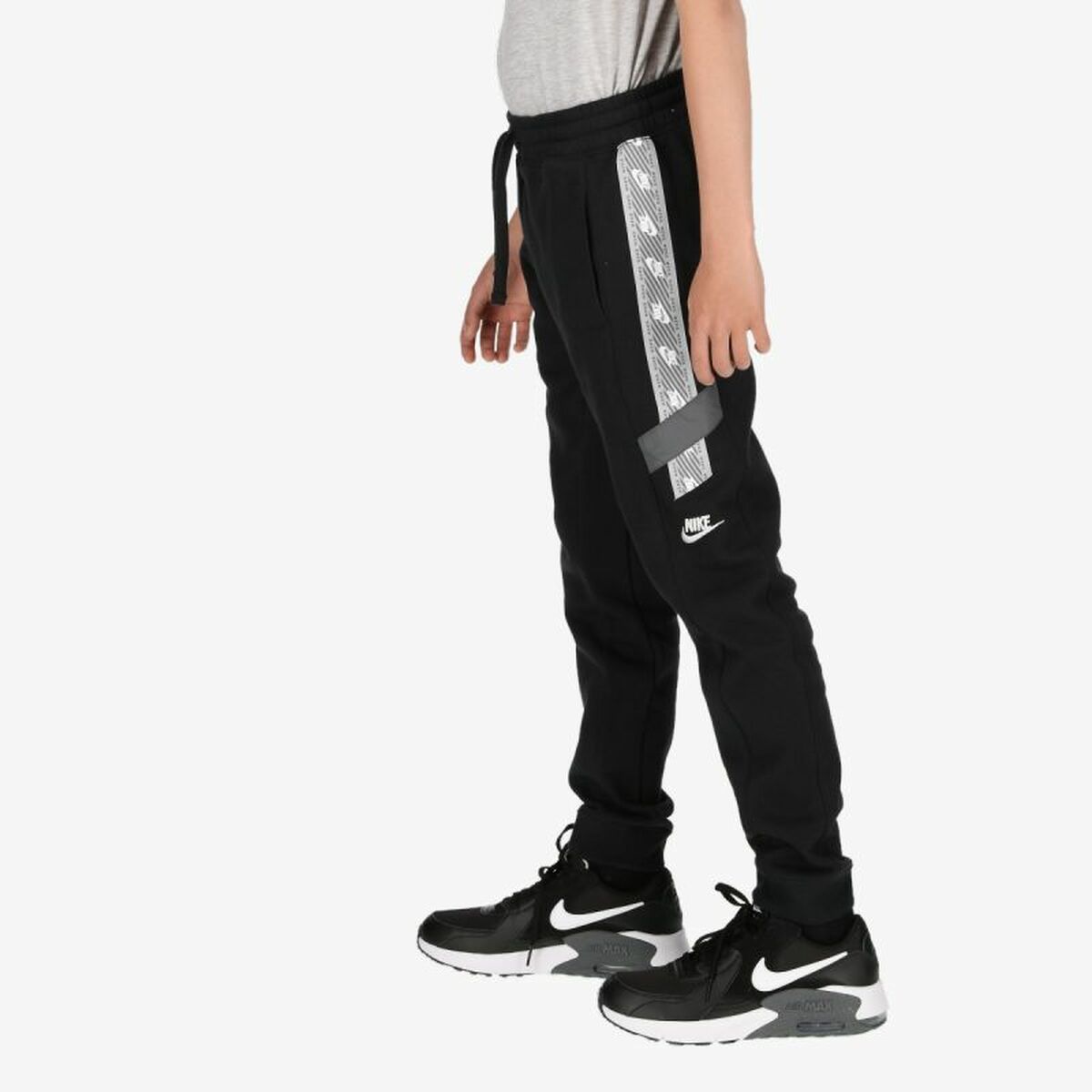 Nike NSW Elevated TRIM FLC PANT DD8703 Kids' Track Pants - Black - product view 2