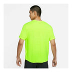 Nike Short-sleeve Sports Dri-FIT Miler Men's T-Shirt - Yellow - product view 7