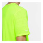 Nike Short-sleeve Sports Dri-FIT Miler Men's T-Shirt - Yellow - product view 5