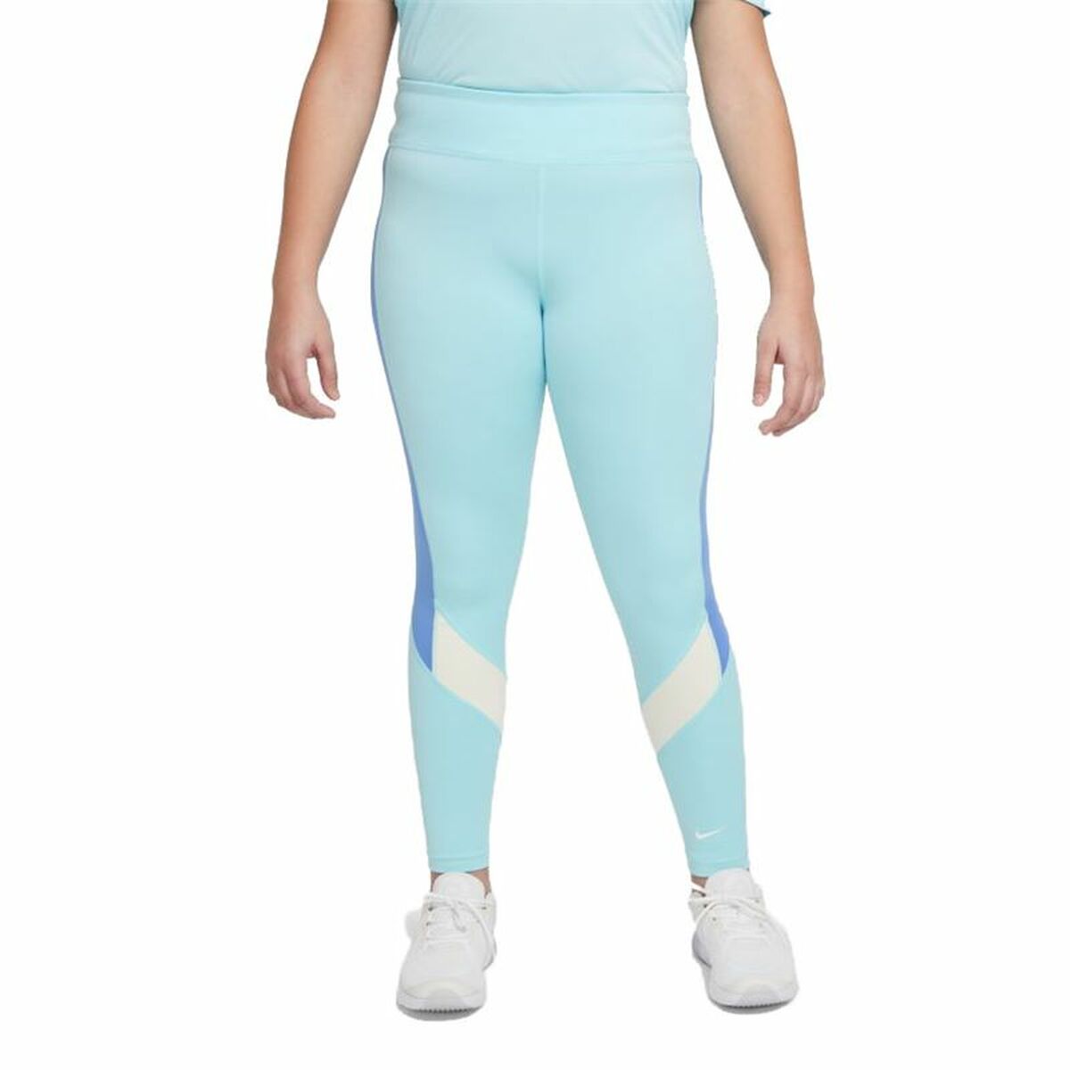 Nike Dri-FIT One Women's Leggings - Aquamarine - product view 4