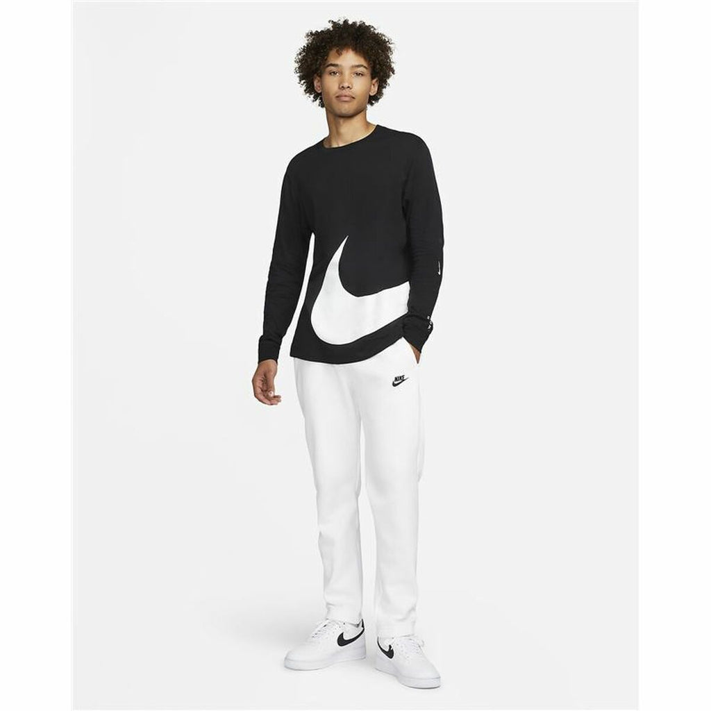 Nike Long Sleeve Sportswear Men's T-Shirt - Black - product view 4