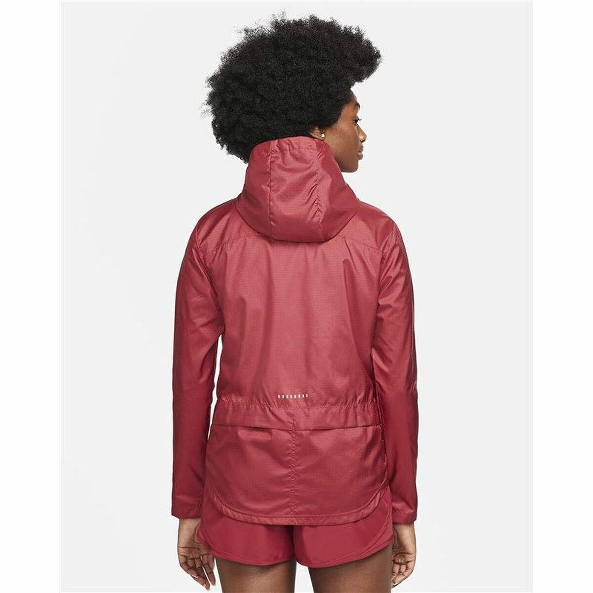Nike Essential Burgundy Women's Jacket - product view 5