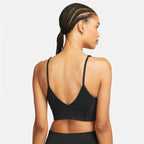 Nike Sports Bra Yoga Dri-FIT Indy Women's Sports Bra - Black - product view 5