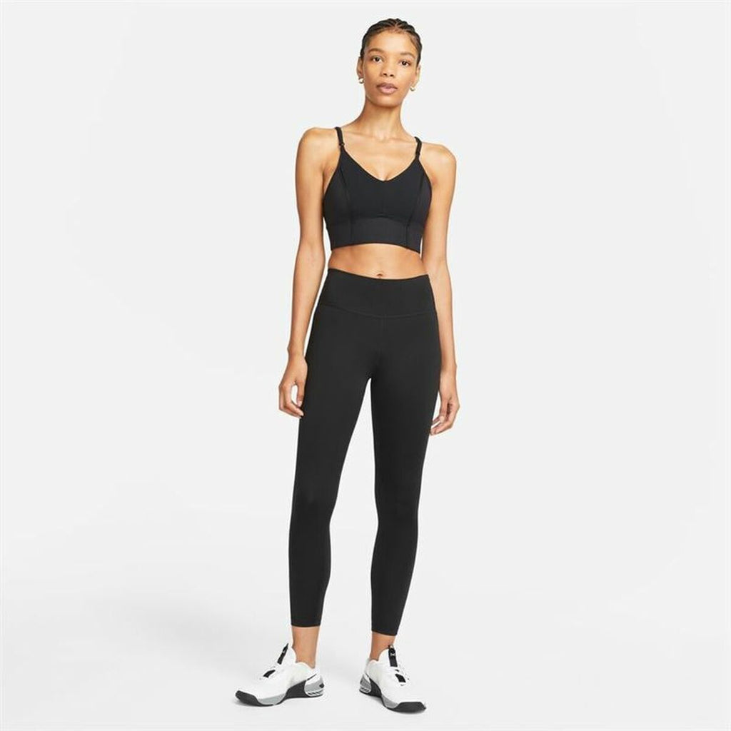 Nike Sports Bra Yoga Dri-FIT Indy Women's Sports Bra - Black - product view 3