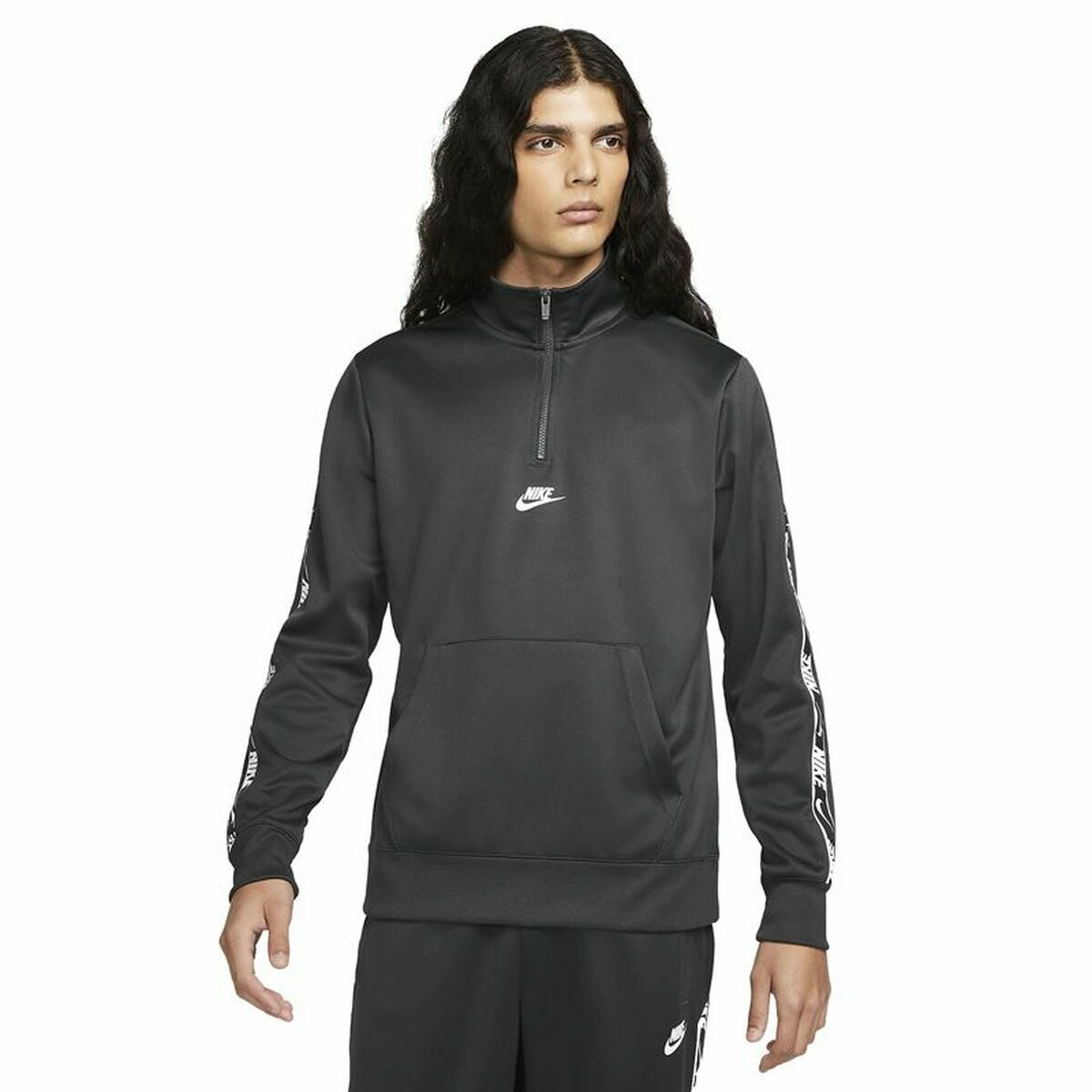 Nike Without Hood Sportswear Men's Sweatshirt - Dark grey - product view 3
