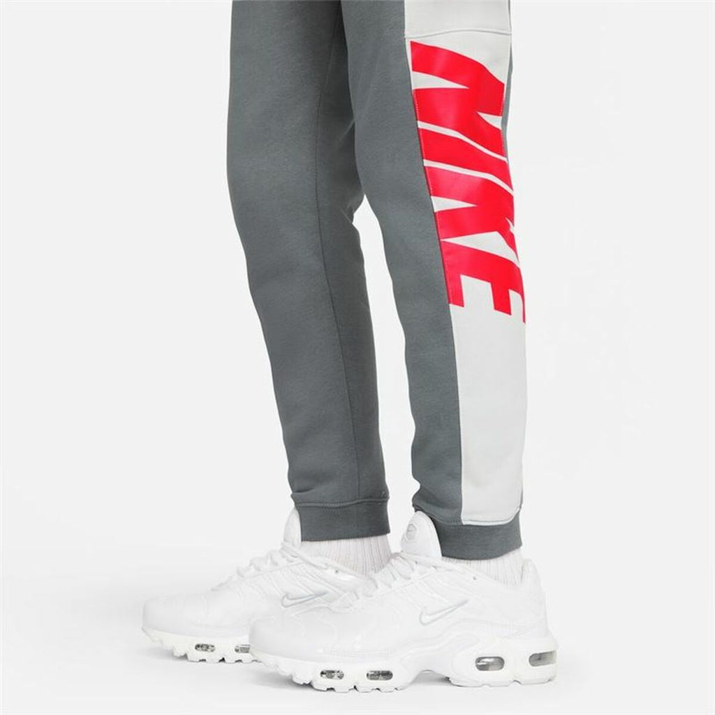 Nike Sportswear Dark Grey Kids' Track Pants - White - product view 21