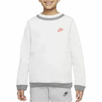 Nike Without Hood Amplify Kids' Sweatshirt - White - product view 2
