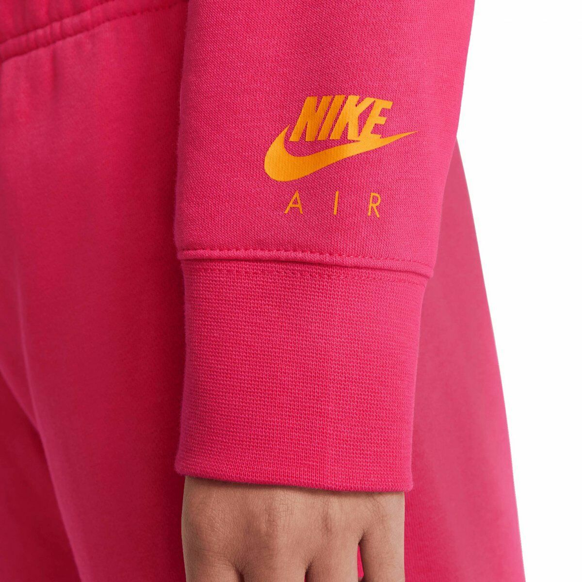 Nike Hooded CROP DM8372 666 Kids' Hoodie - Pink - product view 4