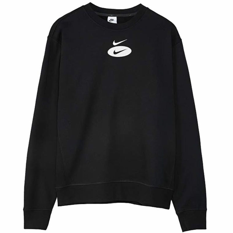 Nike Without Hood Swoosh League Men's Hoodie - Black