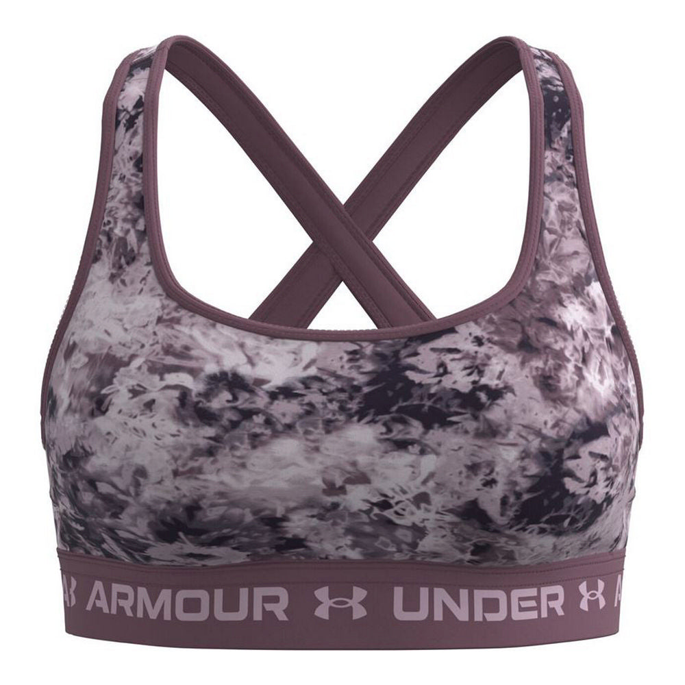 Under Armour Sports Bra Mid Crossback Women's Sports Bra - Brown - product view 3