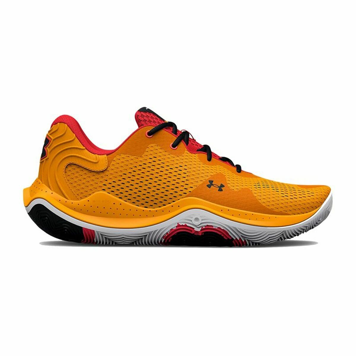 Under Armour Spawn 4 Men's Basketball Shoes - Orange - product view 4