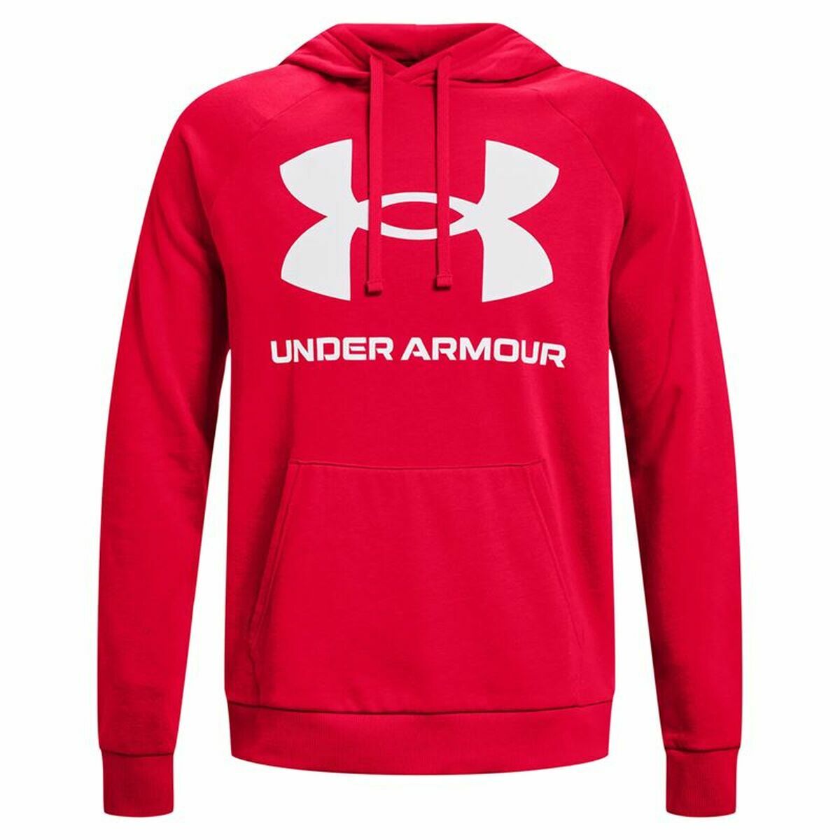 Men’s Hoodie Under Armour Rival Big Logo Red