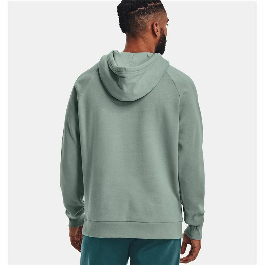 Men’s Hoodie Under Armour Rival Big Logo Green