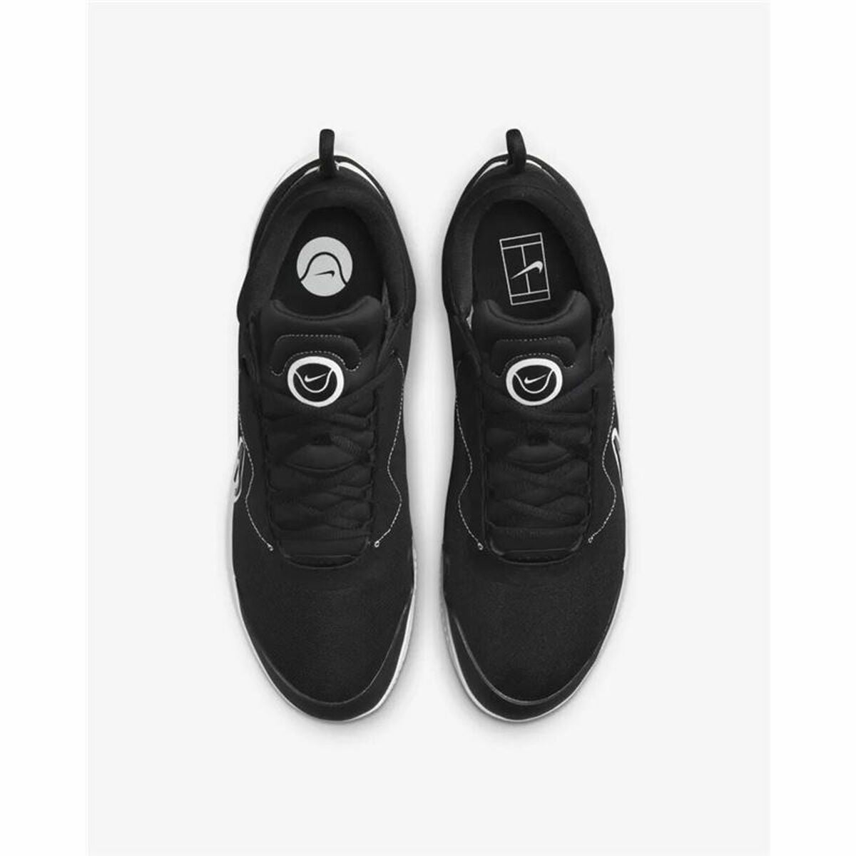 Nike Court Zoom Pro Men's Tennis Shoes - Black - product view 7