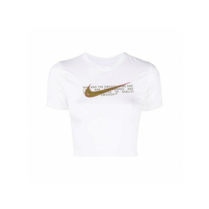 Nike T-Shirt Slim CRP Swoosh Women's T-Shirt - White