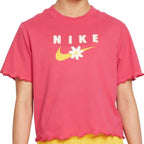 Nike Energy BOXY Frilly DO1351 666 Kids' T-Shirt - Pink