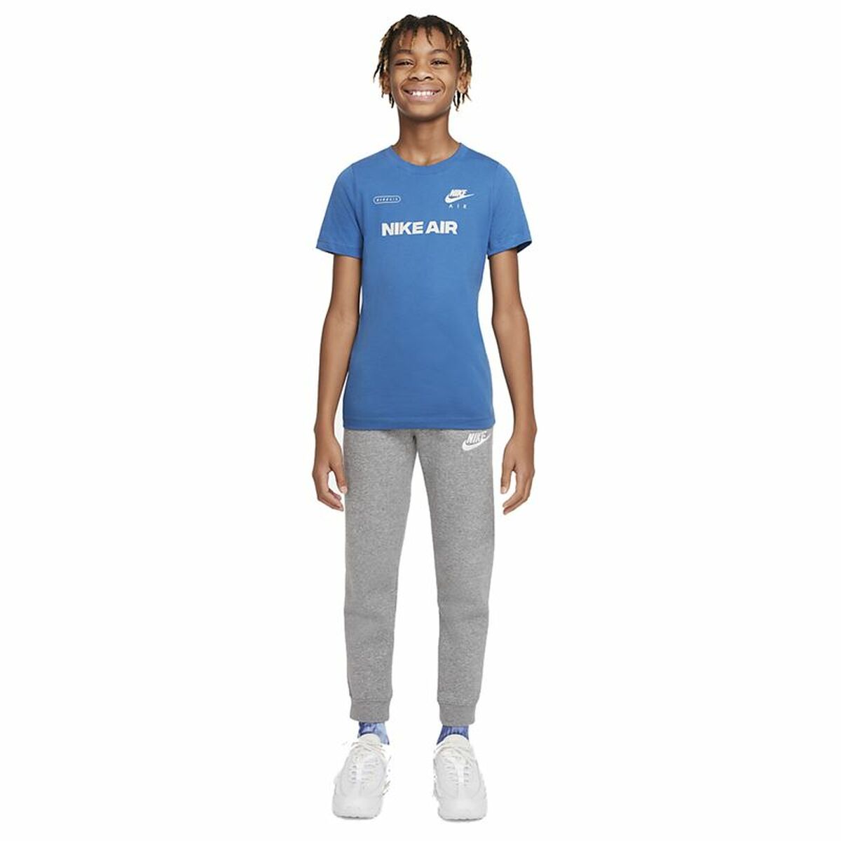 Nike Air Kids' T-Shirt - Blue - product view 2