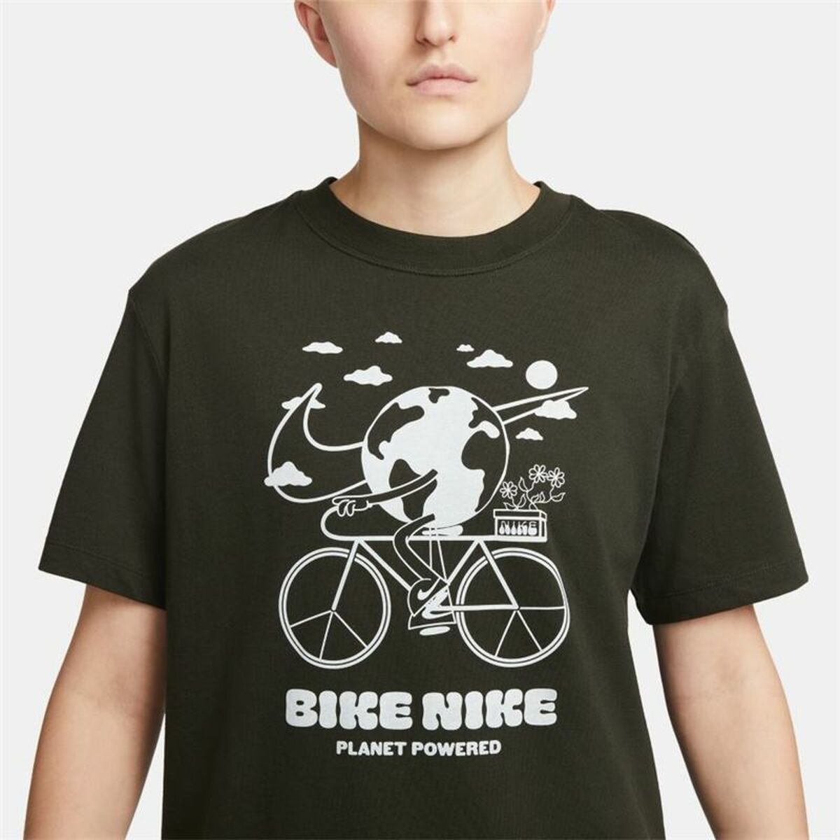 Nike Sportswear Women's T-Shirt - Brown - product view 7