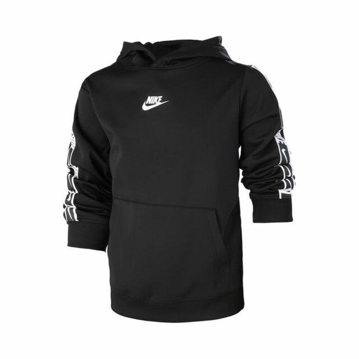 Nike Repeat PK PO Kids' Hoodie - Black