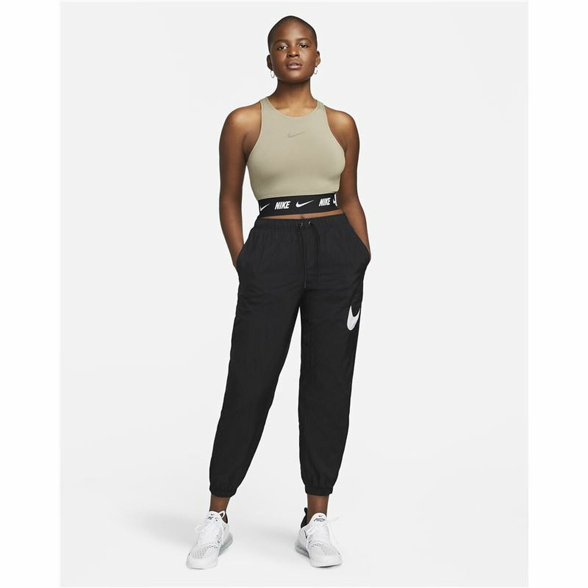 Nike Sportswear Women's Sports Top - Green - product view 4